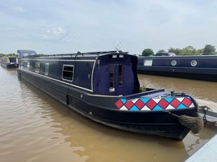 Swallow, 57ft cruiser-style narrowboat, 2013, Burscough Boats