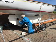 Classic Racing Yacht