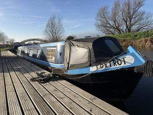 45' Cruiser Stern Narrowboat 'Foxtrot'