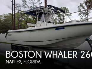 2001 Boston Whaler Outrage 260