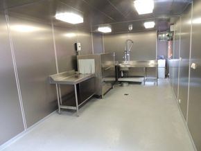 Dishwash area