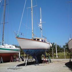 1979 Seastream 34 Deck saloon