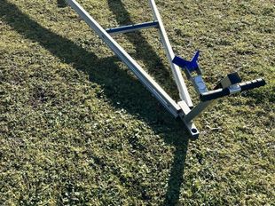 Laser launch trolley