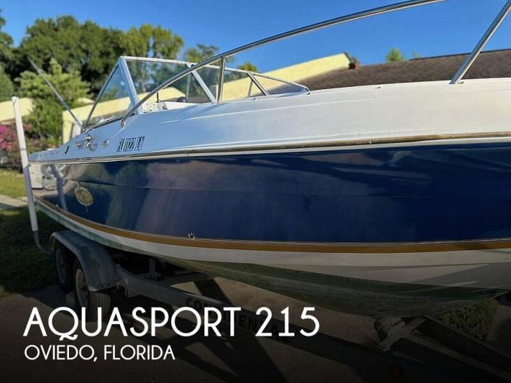 2001 Aquasport 215 osprey sport