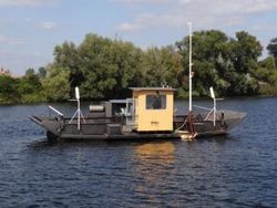River ferry for cars and passengers