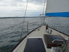 Rossiter Yachts Pintail  - Foredeck