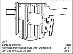 NEW Volvo Penta MS15A 2.63 Marine Gearbox