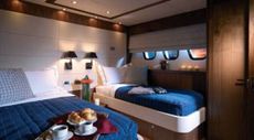 34 Metre Yacht - Twin guest cabin