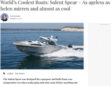Solent Spear 35 - Rare Modern Classic Motor Yacht