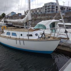 Colvic Springtide 24 with twin axle road trailer. Can be delivered