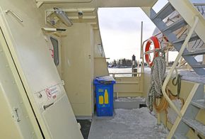 Aft deck