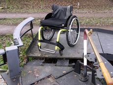 Stern aft Wheelchair