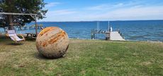 Retired 5' Steel Mooring Ball