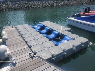 Floating pontoon-Platform 17ft
