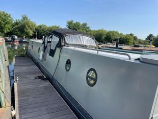 48' Centre Cockpit Narrowboat with Residential London Mooring