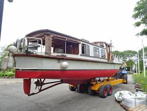 Klassiek Motorjacht 13.80, ex Barkasse