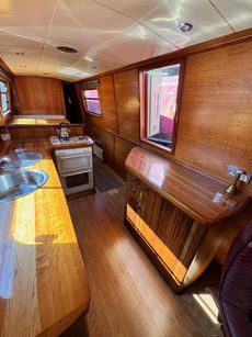 57ft Traditional Stern Narrowboat Built By Johnathan Wiilson
