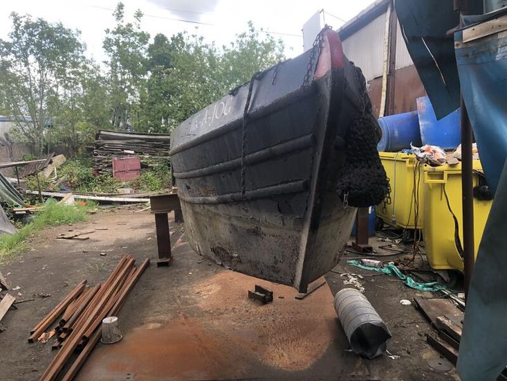 37 Narrowboat hull Project, with new steel sheet