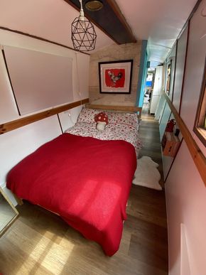 Small double bed