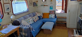 Saloon looking back to wheelhouse