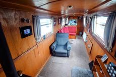 58' 2008 Cruiser Stern Narrowboat Built by Liverpool Boats