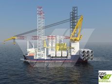 133m / DP 2 / 2200ts Crane Jack Up for Sale / #1126616