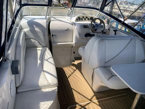 Larson 254 Cabrio Duo Delta Conic hull - Cockpit
