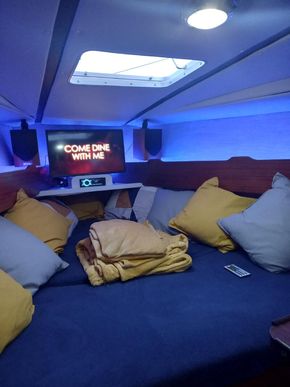 sailboat interior lighting