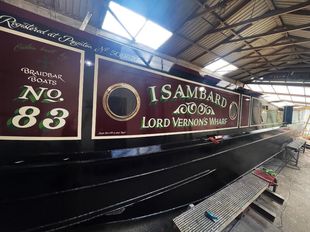  Braidbar boat "Isambard No 83" a 58.7Ft Narrow boat built in 2005