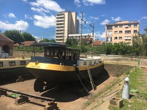 Dry Dock for Blacking and New Bow Thruster