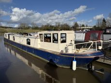 Dutch barge style narrowboat