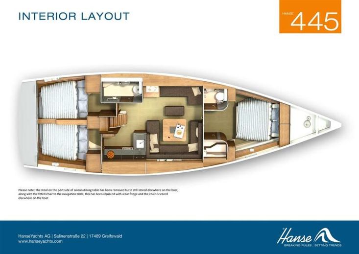2012 Hanse 445