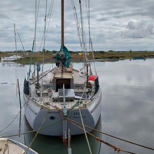Laurent Giles 38 Long Distance liveaboard cruising yacht