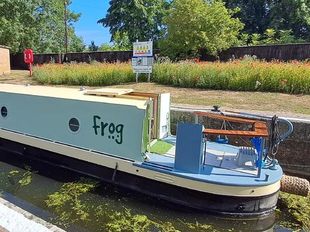 Sold -'FROG' 57ft Cruiser Stern Narrowboat