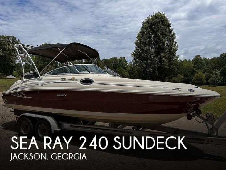 2006 Sea Ray 240 sundeck