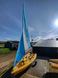 Ex-Centre Laser Pico with New Sails and Trolley