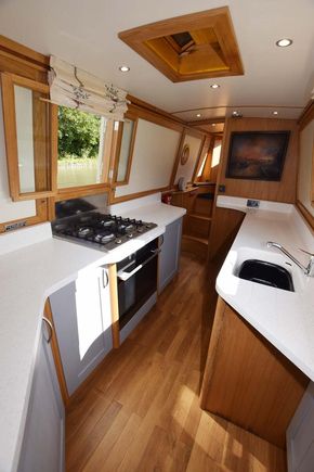 Galley aft