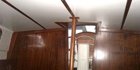 Aft cabin looking to cockpit
