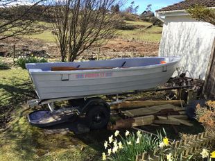 Pioner 13 + 8hp Selva outboard + trailer