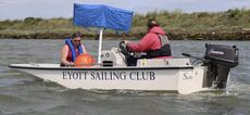 Cathederal hull Dory with 25hp engine
