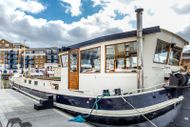 Charming Dutch barge in Limehouse, E14