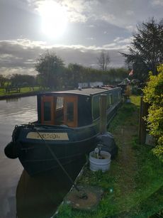 44ft canal boat