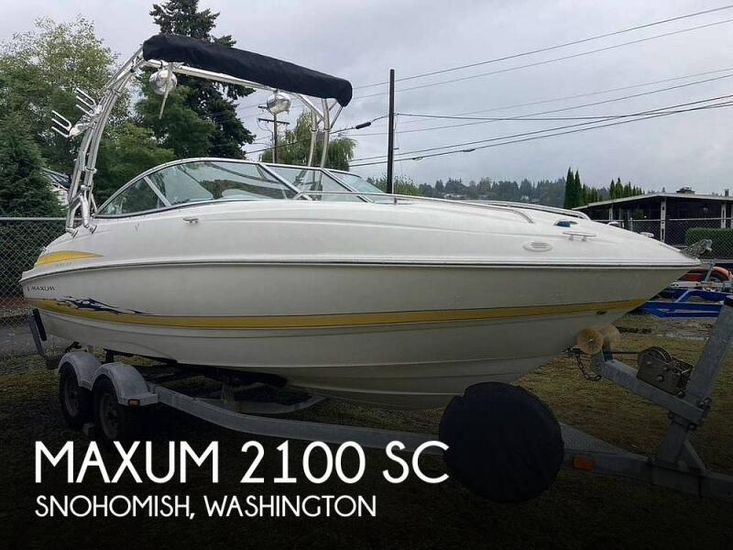 2005 Maxum 2100 sc