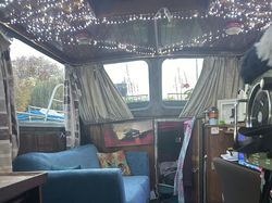 37ft Steel Dutch Cruiser on Residential Mooring near Hampton Ct