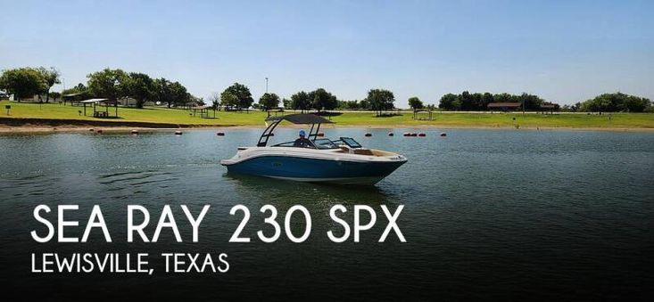 2023 Sea Ray 230 spx