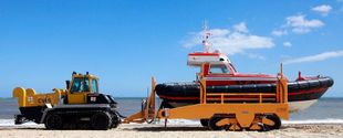 Lifeboat and Marinized Tractor for Sale