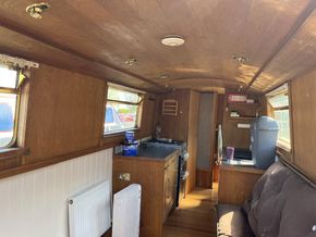 Living area and galley 