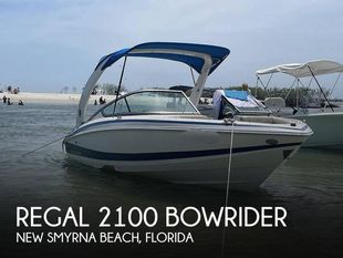 2015 Regal 2100 Bowrider