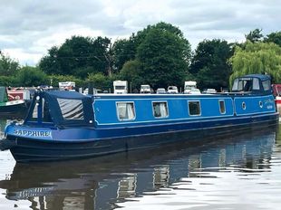Sapphire-58ft 2006 Bluewater Boats 2berth semi traditional stern narro