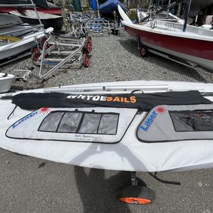 One year old laser ILCA 4 PSA